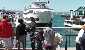 Accident de bateau dans le port de San Diego