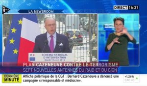 Bernard Cazeneuve présente son plan antiterroriste