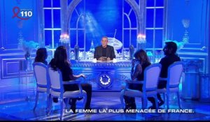 La femme la plus menacée de France - Salut Les Terriens du 02/04 - CANAL +