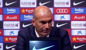 Clasico - Zidane: "Fier de mes joueurs"