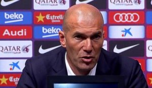 Clasico - Zidane: "Cette victoire nous donne confiance"