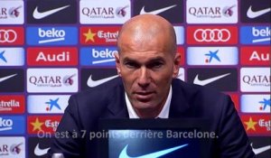 Real Madrid - Zidane : ''Place à la Ligue des Champions''
