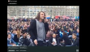 #NuitDebout : voici un extrait du direct vidéo qui a réuni 80.000 spectateurs