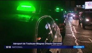 Toulouse : les taxis bloquent la ville
