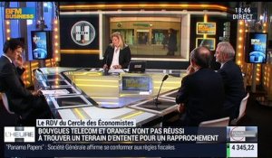 Le Cercle des Économistes: Le rapprochement entre Orange et Bouygues Telecom a échoué - 04/04