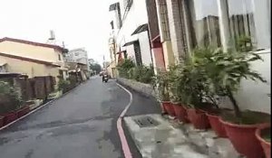 Les road rage se règlent au taekwondo à Taiwan entre scooters