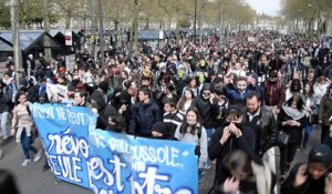 manifestation du 5 avril à Nantes
