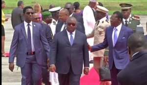 Guinée equatoriale, Visite du Président O. Bongo Ondimba