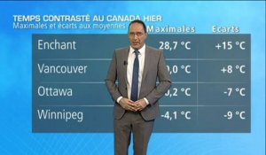 Météo Amérique du nord/Québec : la vague de froid continue !!