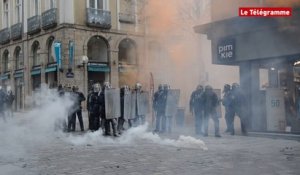 Rennes. Des heurts en marge de la manifestation contre la loi Travail