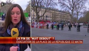 Nuit Debout pourra reprendre lundi soir malgré l'évacuation de la place de la République