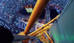 Ascension vertigineuse de la Lotte Super Tower (555 mètres)