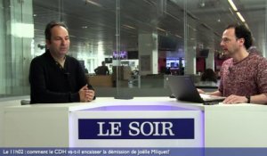 Le 11h02: comment le CDH va-t-il encaisser la démission de Joëlle Milquet ?