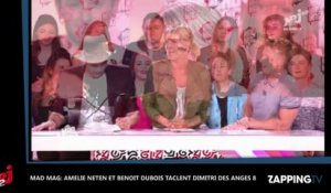 Les Anges 8 : Amélie Neten et Benoit Dubois taclent Dimitri dans le Mad Mag (vidéo)