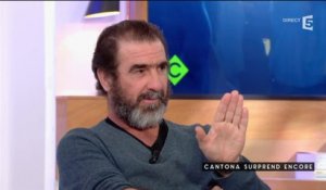Quand Cantona surprend encore - C à vous - 12/04/2016