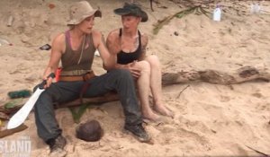 The Island : Virginie menace Isabelle et Muriel avec une machette (vidéo)