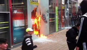 L'attaque d'un magasin Go Sport à Nantes