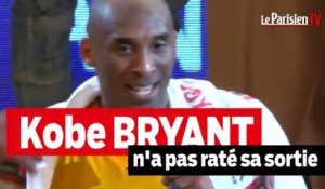La légende du Basket, Kobe Bryant, n'a pas raté sa sortie