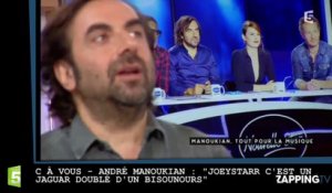C à Vous – André Manoukian : "JoeyStarr est un jaguar doublé d’un bisounours" (vidéo)