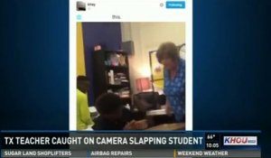 Cette enseignante pète les plombs et frappe un lycéen en classe