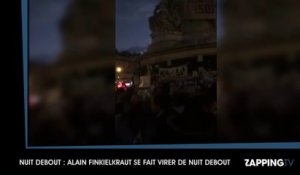 Nuit Debout : Alain Finkielkraut violemment pris à partie, il insulte une militante (Vidéo)