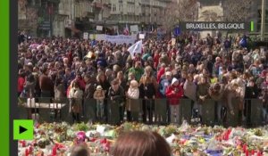 Des milliers de Bruxellois dans la rue en hommage aux victimes et «contre la haine»
