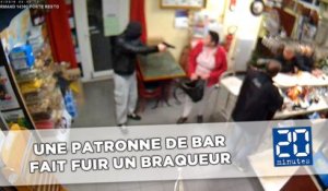 Une patronne de bar fait fuir son braqueur