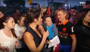 Show de l'Euro 2016 : Bourde d'Alessandra Sublet
