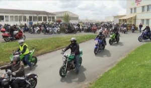 Contrôle technique : Manifestation des motards (Vendée)