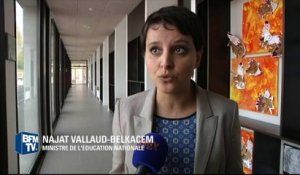 Interdiction des zones fumeurs dans les lycées: "Ce ne sera plus fait", assure Vallaud-Belkacem
