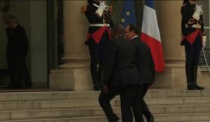 Centrafrique, Visite du Président Faustin A. Touadéra en France