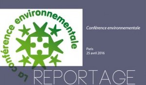[REPORTAGE] 4e Conférence environnementale