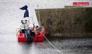 Sizun (29). Le barrage du Drennec inspecté par des scaphandriers