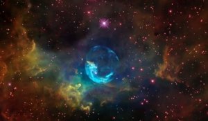 Hubble nous dévoile de magnifiques images de la nébuleuse de la Bulle