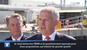 L'Australie choisit le français DCNS pour un contrat de 34 milliards d'euros