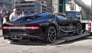 Livraison d'une Bugatti Chiron à Monaco