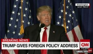 La politique étrangère américaine selon Donald Trump, en dix extraits de sa conférence