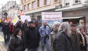 VIDEO. Loi El Khomri : 600 personnes dans les rues de Châteauroux