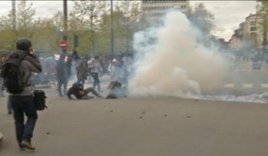 Mobilisation Loi Travail à Rennes : un jeune manifestant grièvement blessé a perdu son oeil - Le 29/04/2016 à 16h16