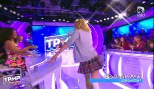 Caroline Ithurbide danse du Britney Spears dans TPMP