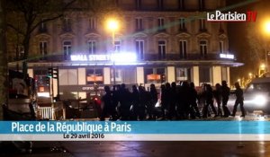 Evacuation musclée de la manifestation Nuit Debout