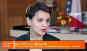 Dossier Education : Interview de Najat Vallaud-Belkacem, ministre de l'éducation nationale