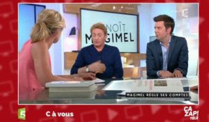 Benoît Magimel gêné sur le plateau de C à vous à l'évocation de son accident