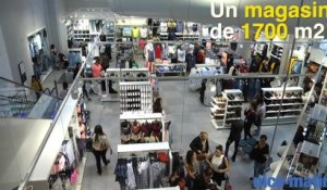 L'inauguration en fanfare d'H&M à Mandelieu