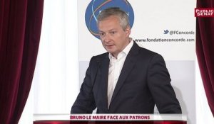 Bruno Le Maire face aux patrons - Événement