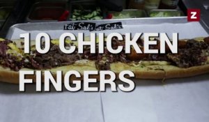 Un burger de 5kgs à 50$ à Los Angeles... Le "Big Faf Fatty"