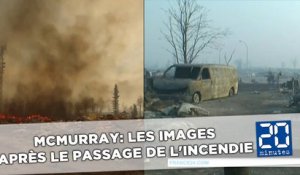 McMurray: Les images après le passage de l'incendie
