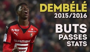 Les stats de Ousmane Dembélé, meilleur espoir de Ligue 1 !