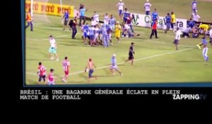 Une bagarre générale d'une violence inouïe éclate entre supporters de deux clubs brésiliens