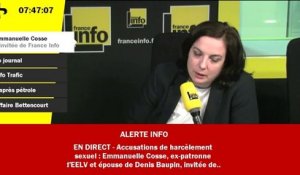 Affaire Baupin : Emmanuelle Cosse "touchée en tant que femme"